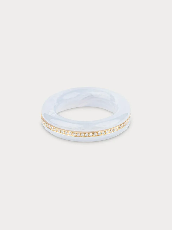 Stunning Jewelry Pieces At The Lowest Prices Ever Stone Linings Ring (Made to Order)