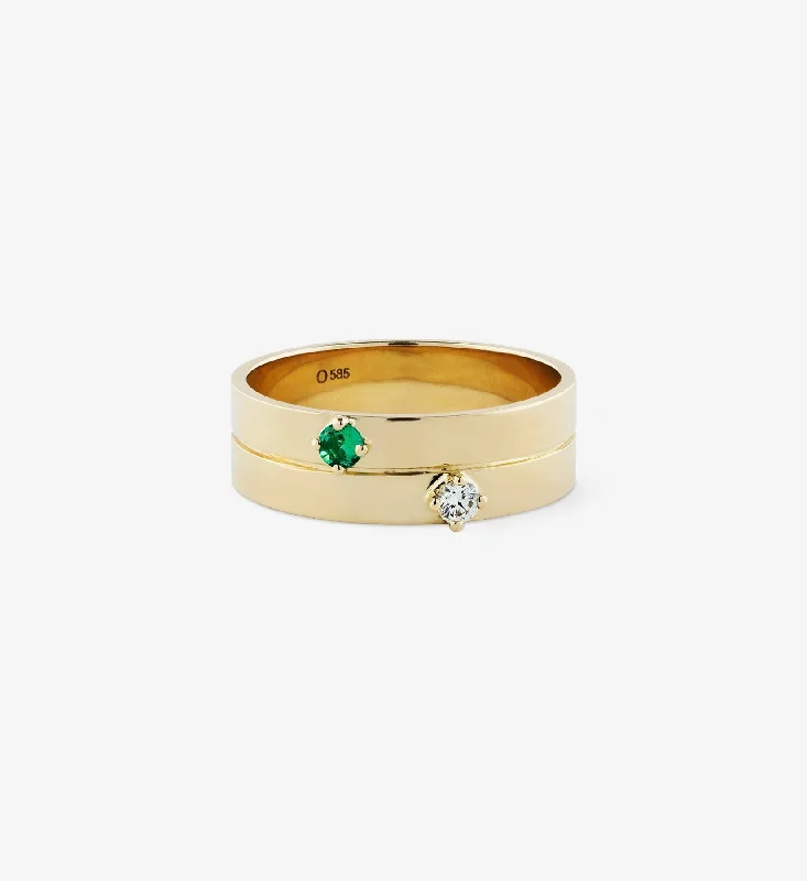 Timeless Jewelry Styles At Wallet-Friendly Prices Diamond Emerald Ring 0.12
