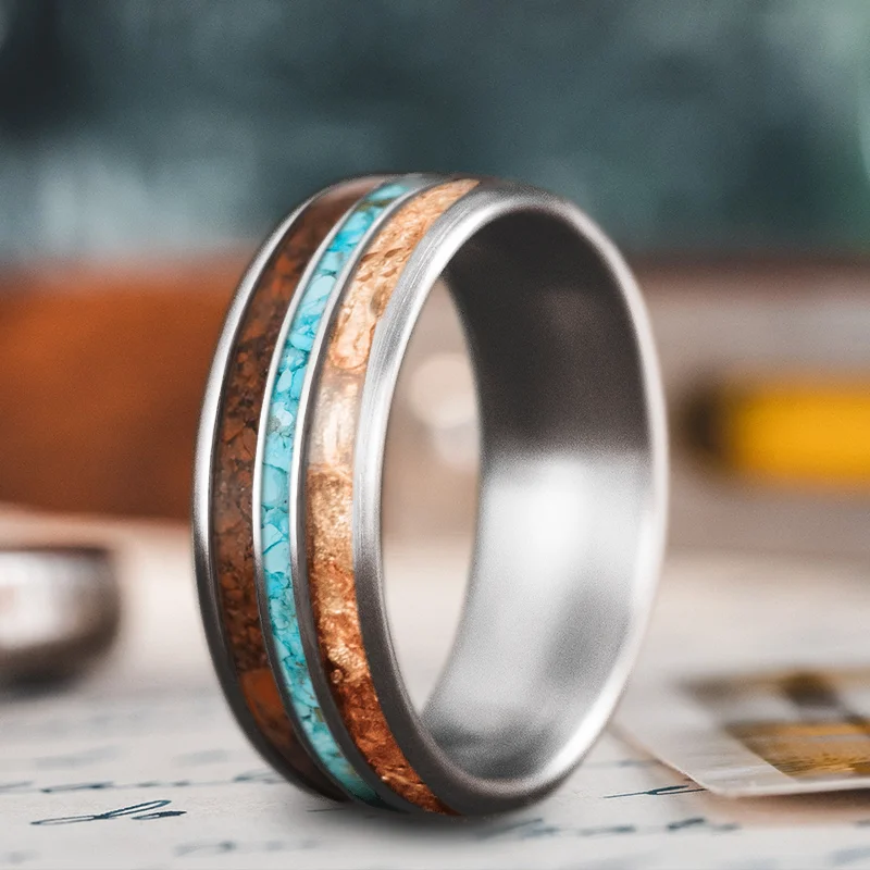 Flash Sale On Stunning Jewelry – Limited Stock Available Custom Design - 3-Inlay Narrow Center Ring SWCPy2Bomg4WT7CT5F4DUdBQ Flash Sale On Stunning Jewelry – Limited Stock Available Custom Design - 3-Inlay Narrow Center Ring SWCPy2Bomg4WT7CT5F4DUdBQ