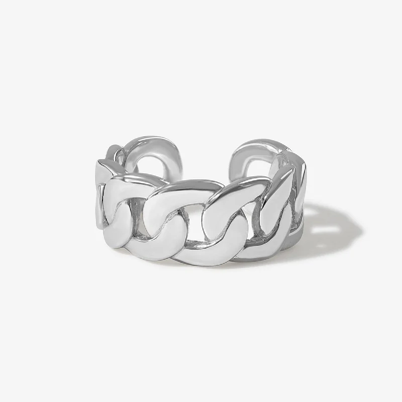 Affordable Glamour – Premium Jewelry For Less Landel chunky chain ring