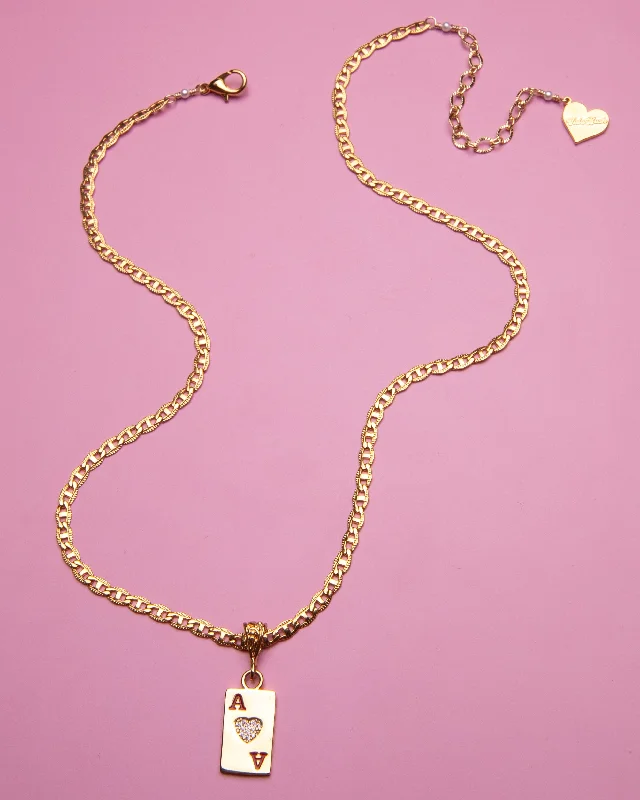 Seasonal Jewelry Deals – Elevate Your Style Ace of Hearts Necklace