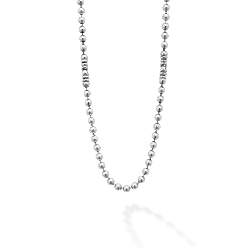 Best Jewelry Sale – Shop Exclusive Designs Now Anthem Silver Station Caviar Beaded Necklace