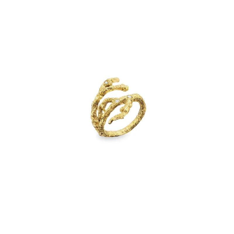 Sparkle On A Budget – Fine Jewelry For Less Gold Apple Twig Ring