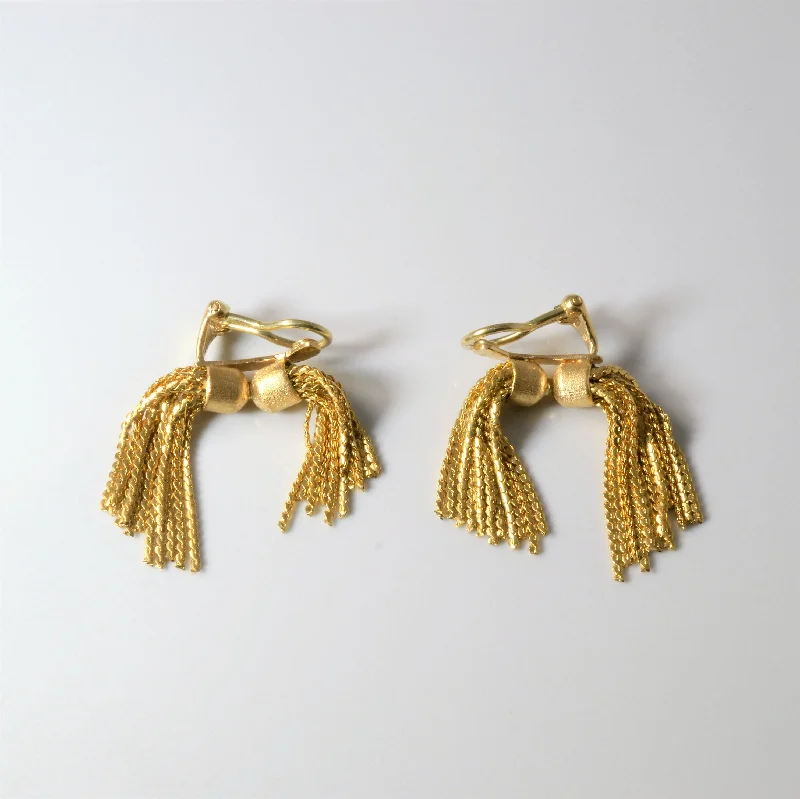 Shop Dazzling Jewelry At The Best Prices Multi Chain Dangle Clip Earrings