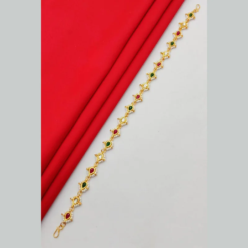 Save On Luxury Jewelry Pieces – Limited-Time Offers SP Jewellery Gold Plated Pota Stone And Pearl Sheeshphool